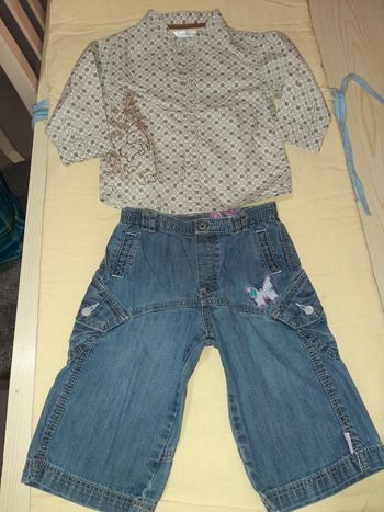 Chemisier/pantalon 12mois