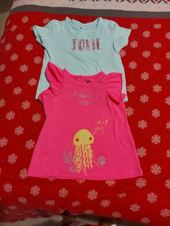 Lot de 2 hauts 12 mois