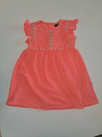 Robe d'été orange Kiabi