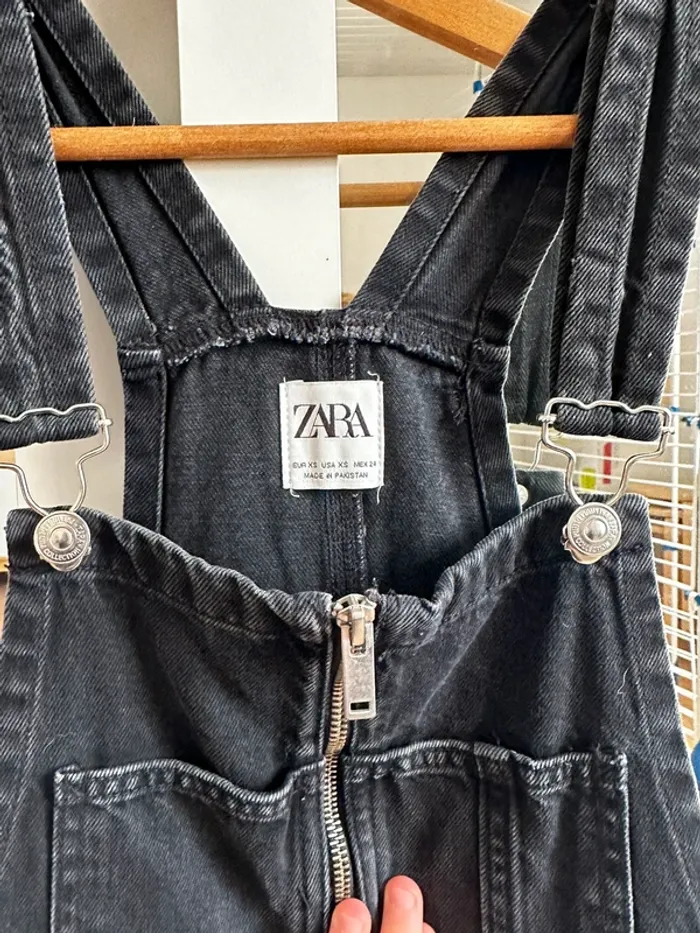 Salopette jupe noir zara - photo numéro 2