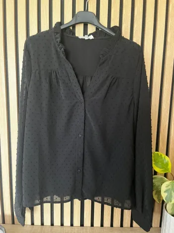 Blouse noire taille M