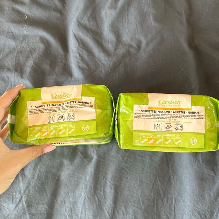 Serviettes hygiéniques - photo numéro 2