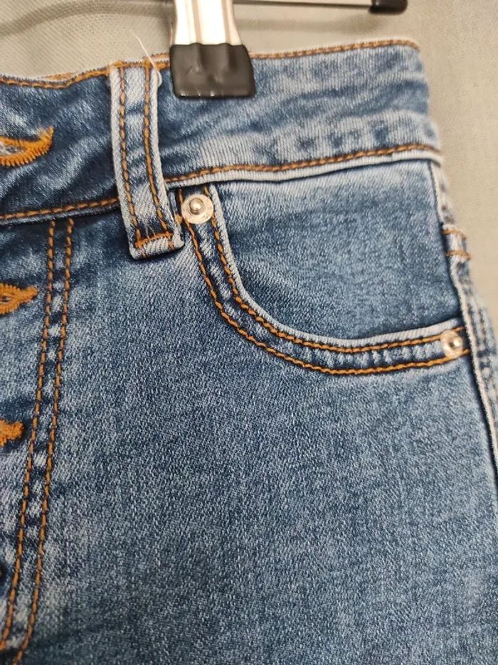 Short Jean Jennyfer skinny taille haute - photo numéro 5