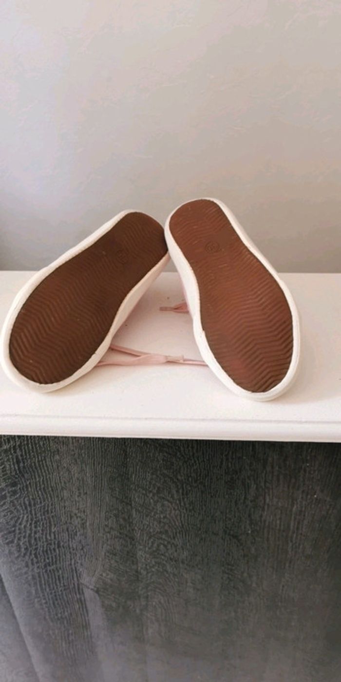 Chaussure montante rose - photo numéro 2