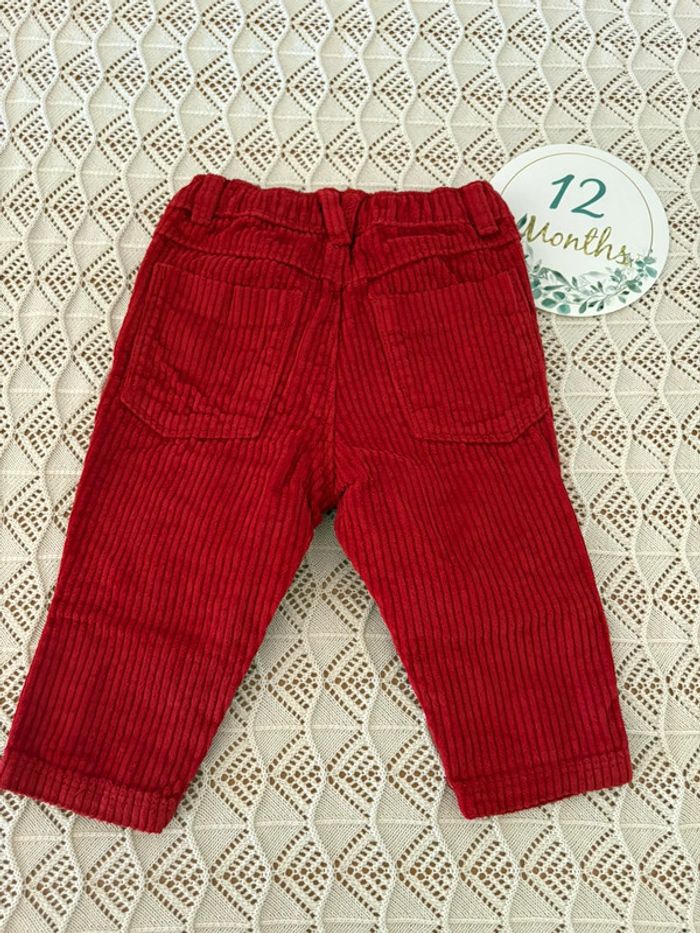 Pantalon côtelé 12 mois - photo numéro 2