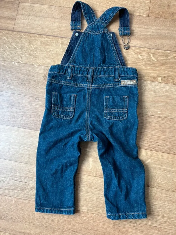 Salopette en jeans 18M - photo numéro 2