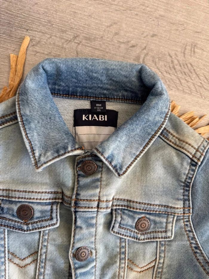 Veste en jeans Kiabi 18 mois - photo numéro 4