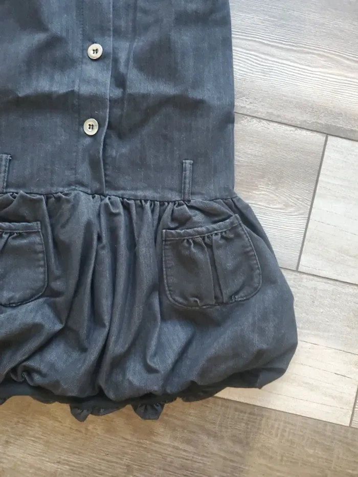 Robe en jean noir - Gémo - 10 ans - photo numéro 3