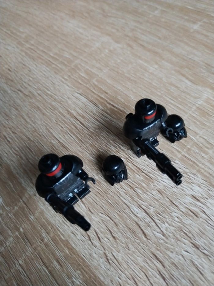 Lego star wars lot 2 minifigs dark trooper sw1161 - photo numéro 7