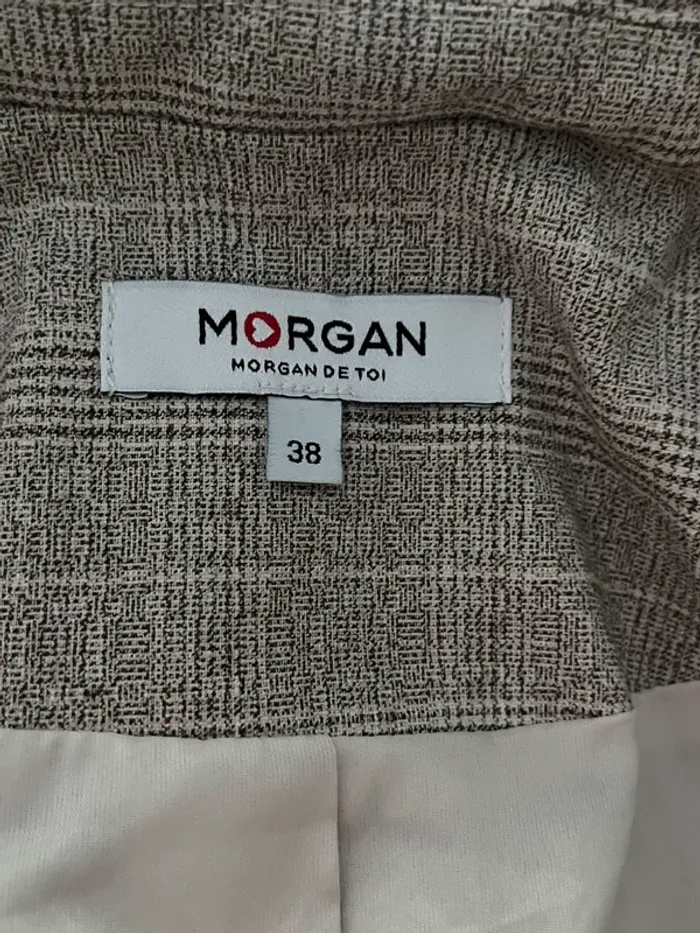 Robe tailleur Morgan beige 231-Reva.f T38 - photo numéro 4