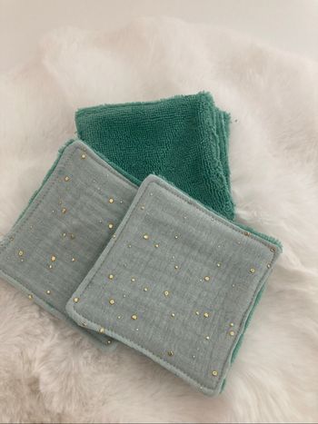 Lot de 5 lingettes démaquillantes