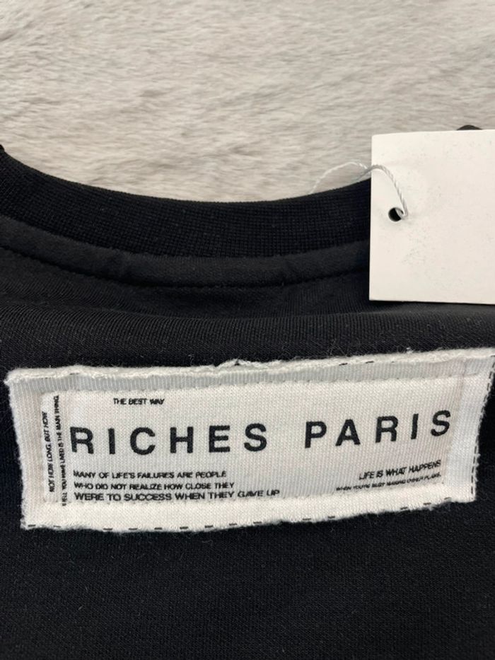 T-shirt Riches Paris Oversize noir - Taille M - photo numéro 7