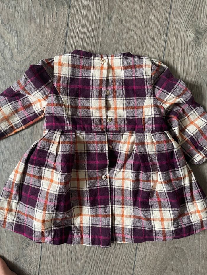 Robe carreaux sergent major 9 mois - photo numéro 3