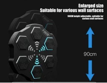 Boxing target mural bluetooth intelligent