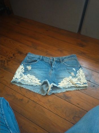 Short en jean