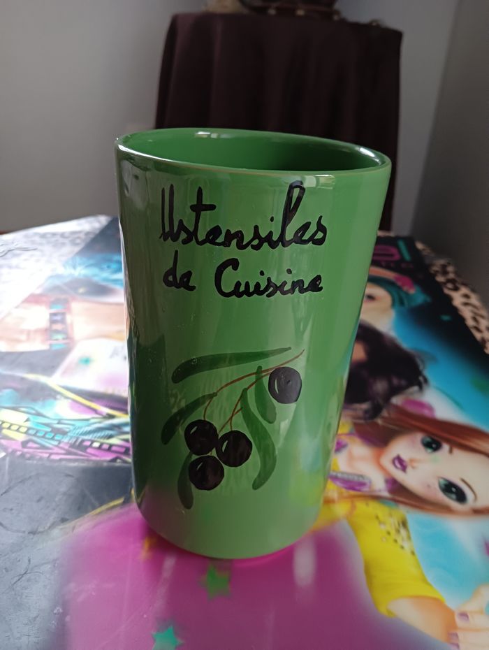 Pot à ustensiles de cuisine