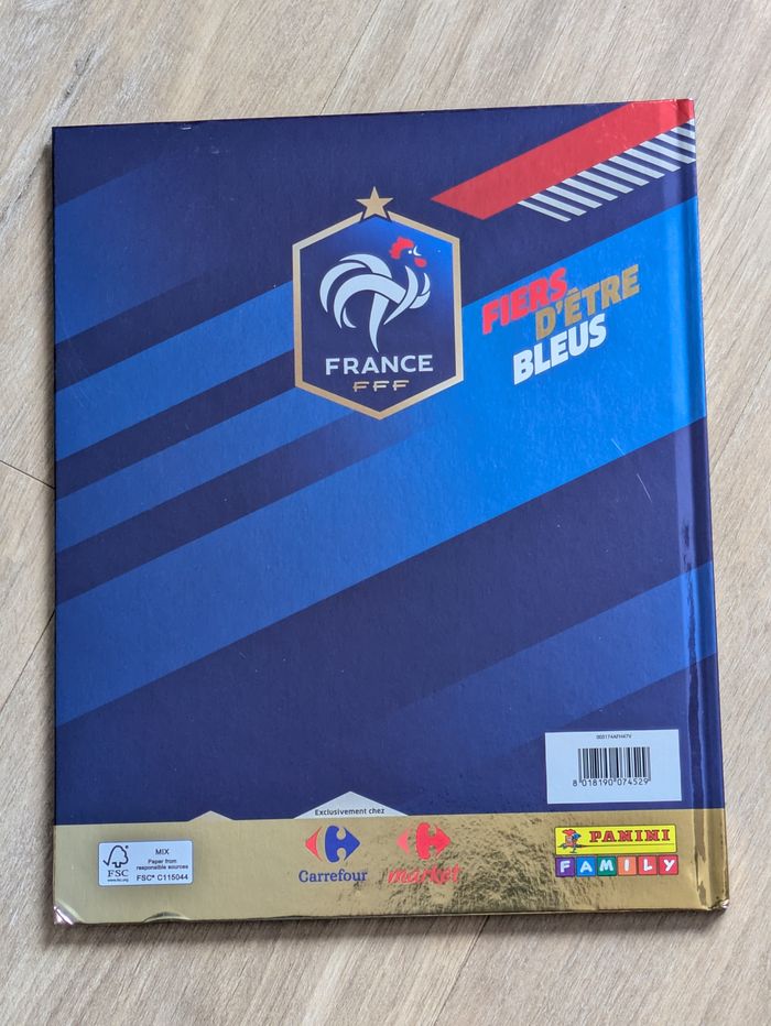 Album Panini Carrefour 2016 "Fiers d'être Bleus" - photo numéro 2