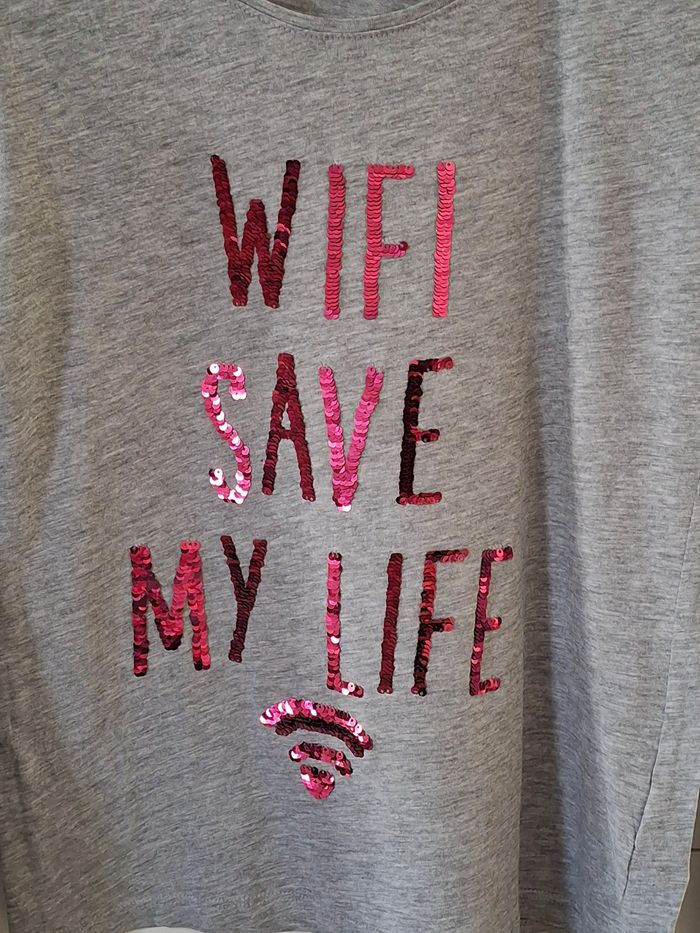 T.shirt manches longues fille - photo numéro 3