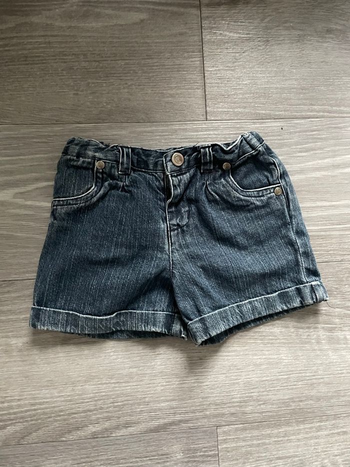 Short en jean fille Vertbaudet - photo numéro 1