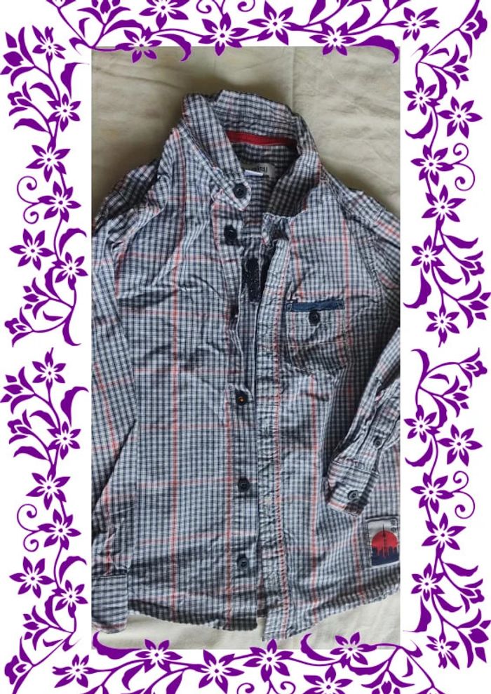 Chemise manches longues Okaidi