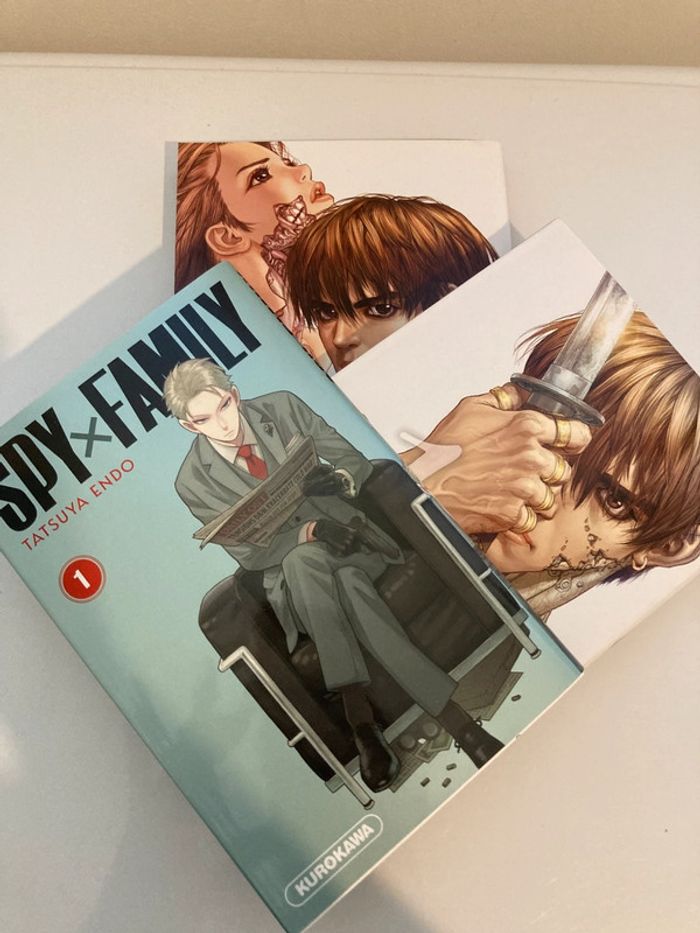 Lot Mangas Origin & Spy X Family - photo numéro 1