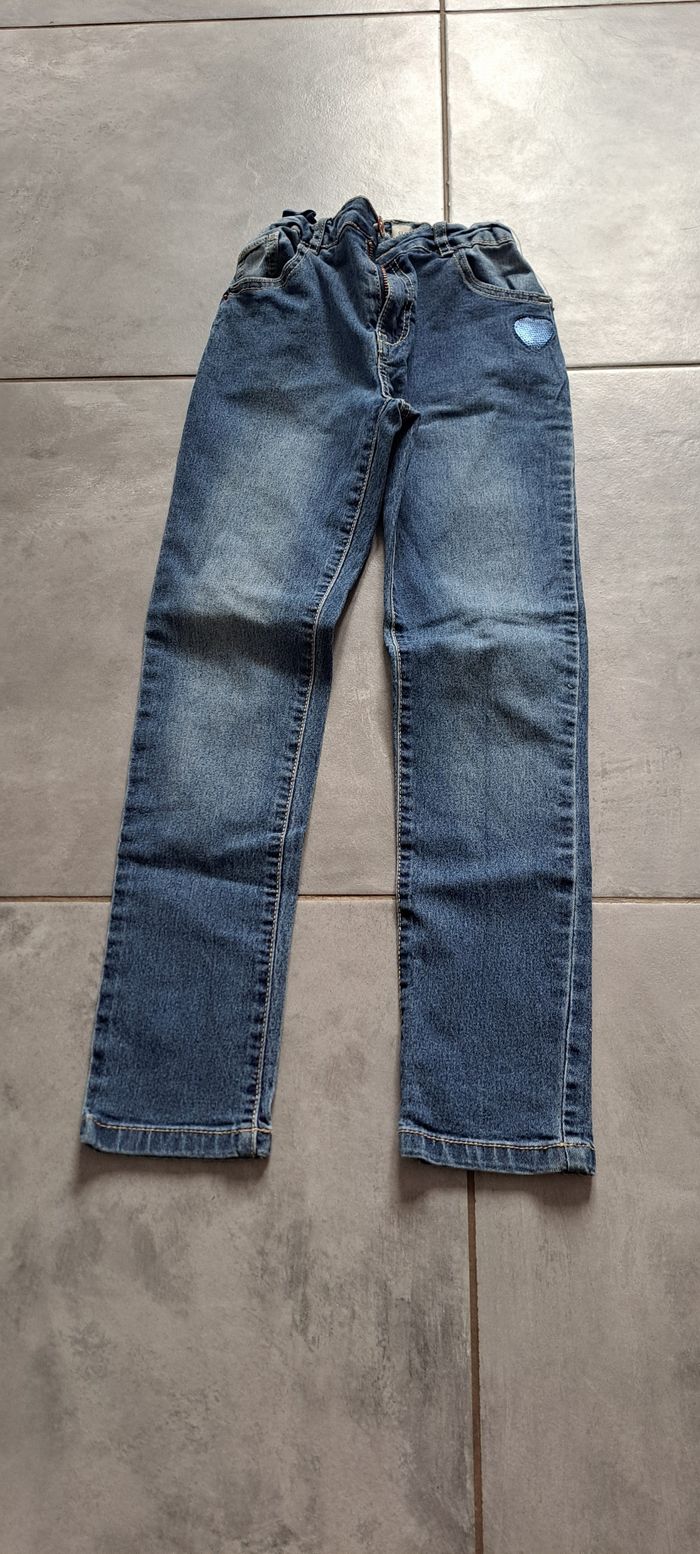 Lot jeans slim fille - photo numéro 3