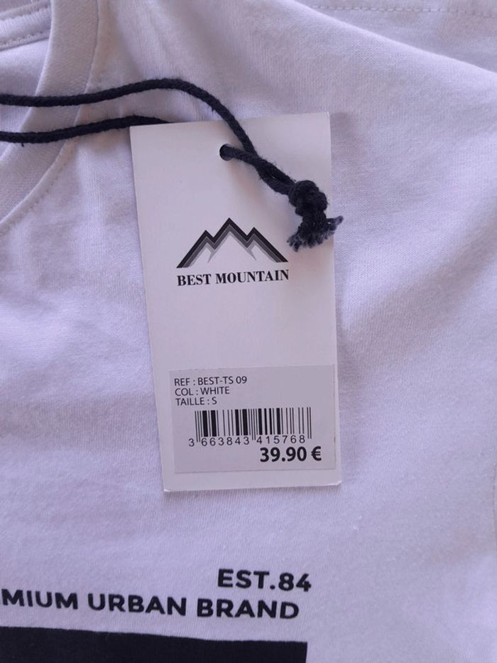 Tee shirt Best Mountain neuf avec étiquette - photo numéro 3