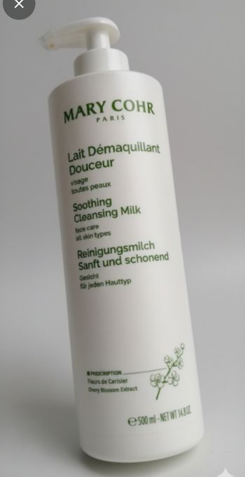 Mary cohr lait démaquillant douceur neuf 500 mll