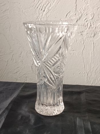 Vase en verre 