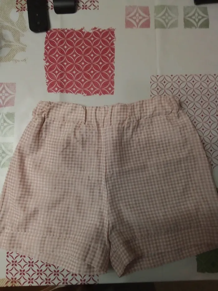 Short à carreaux 14 ans (219)