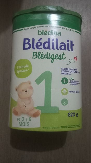 Lait Blédilait 1 ages