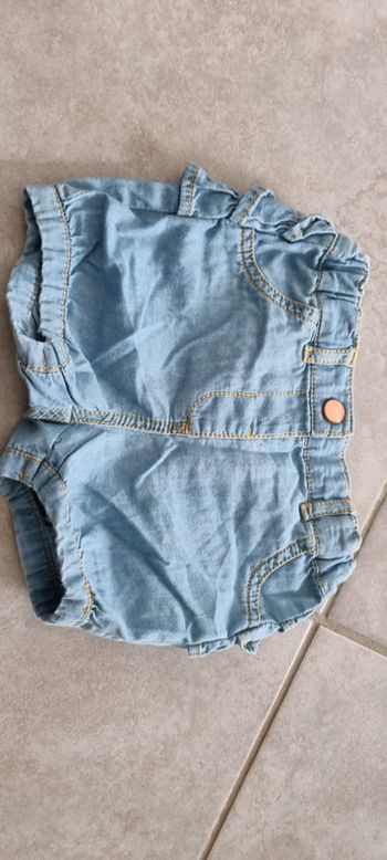 Short à volants 6 mois