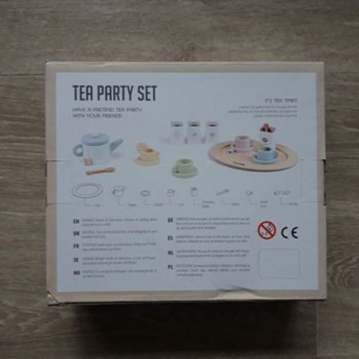 Jouet en bois service à thé Nunukids NEUF - photo numéro 2