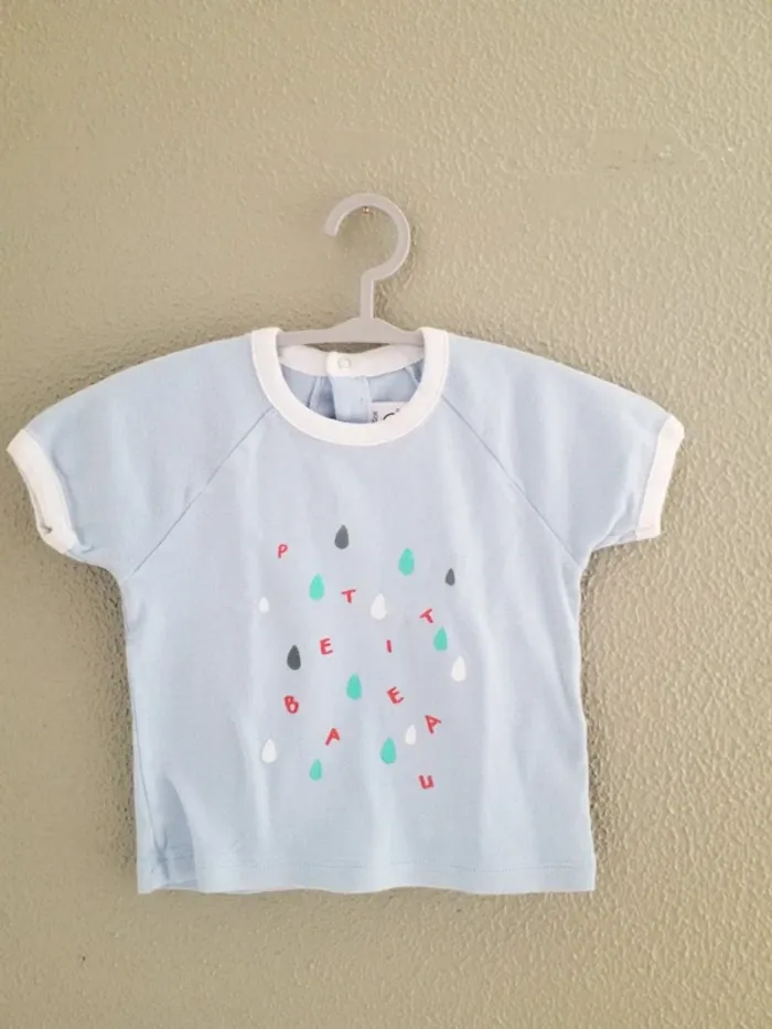 T shirt petit bateau 12 mois
