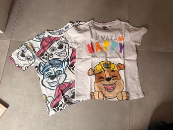 lot 2 tee shirt pat patrouille