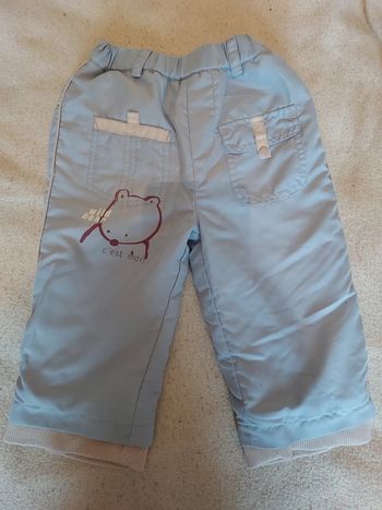 Pantalon doublé polaire