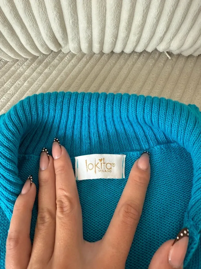 Pull bleu Lokita - photo numéro 2