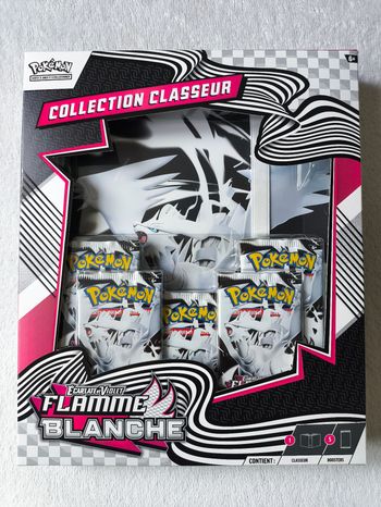 Lot de 2 coffret classeur EV 10.5 pokémon blanc et noire