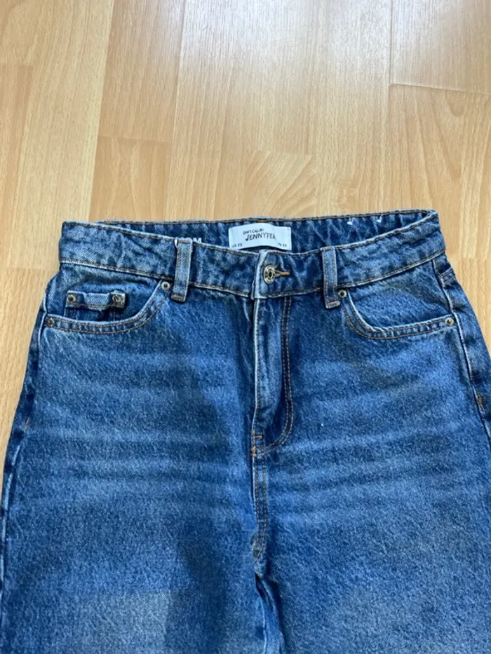 Jean’s bleu coupe mom taille XXS 32 - photo numéro 2