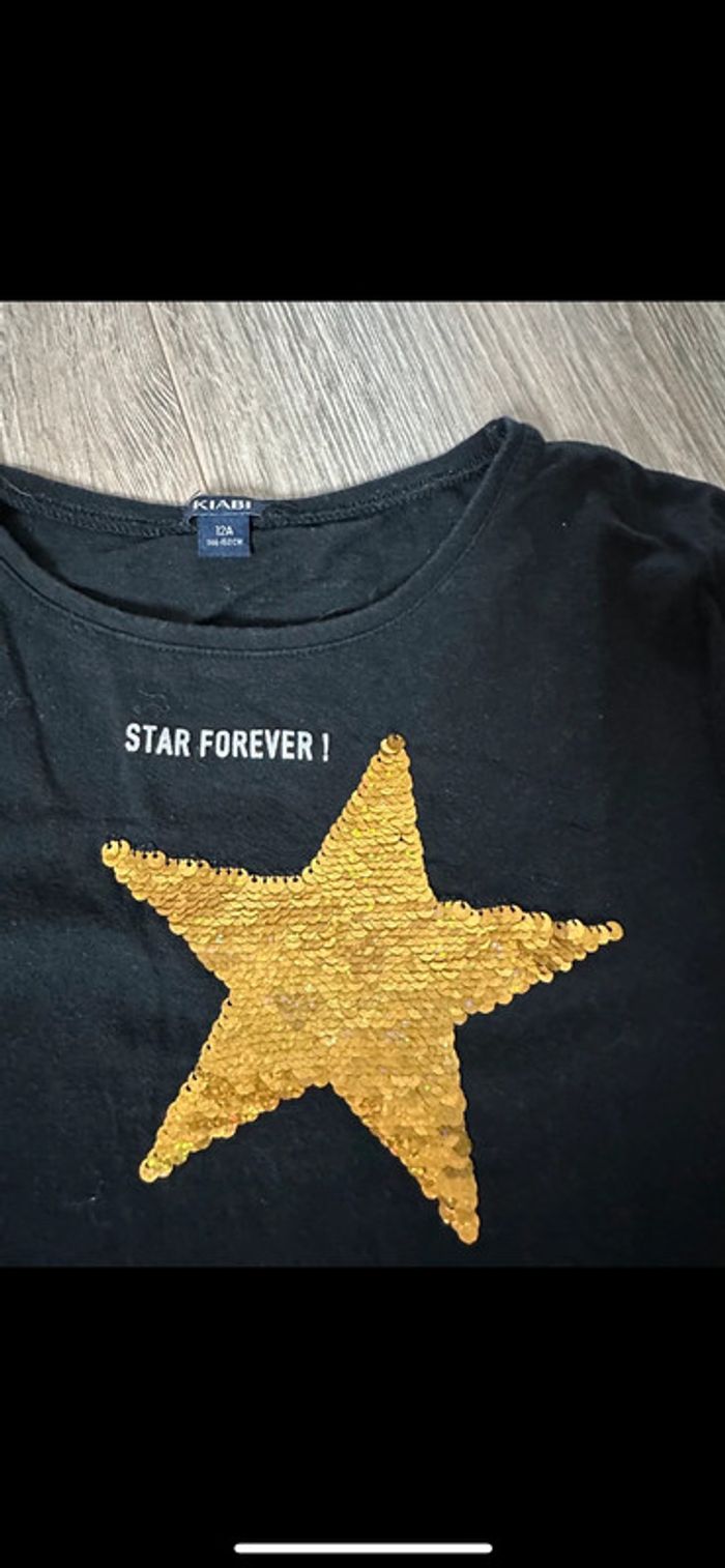 T-shirt Kiabi fin ML 12 ans - photo numéro 2