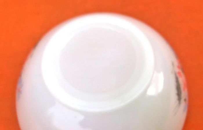 Années 1960  Saladier  Arcopal France Décor fleuri et bords festonnés - photo numéro 3