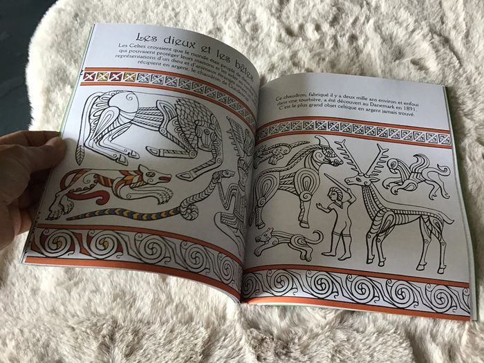 Livre coloriage Motifs celtiques à colorier (0623 - photo numéro 3