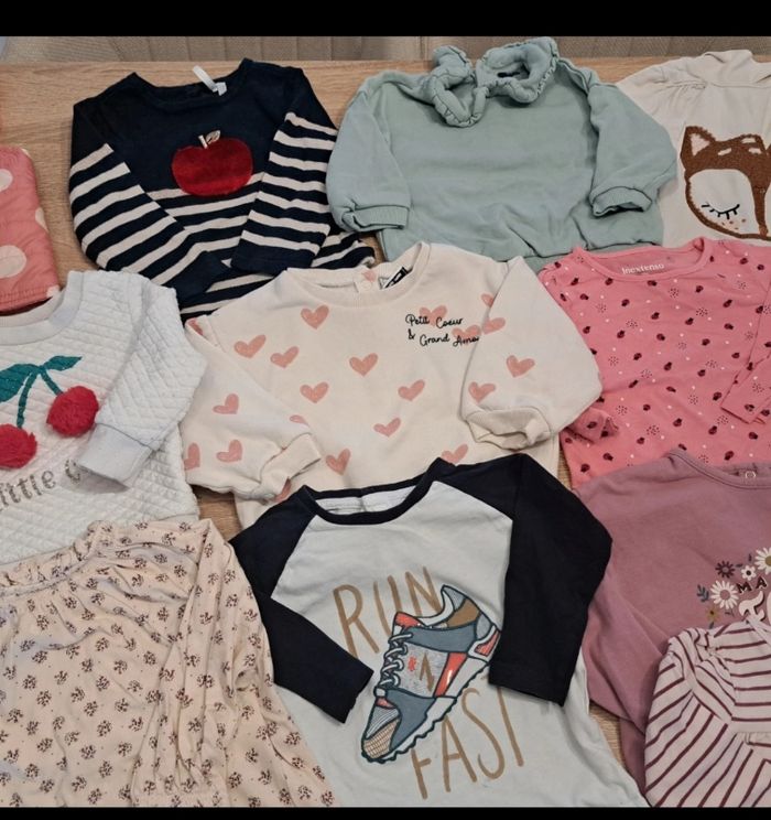 Lot de vêtements fille 12 mois - photo numéro 9