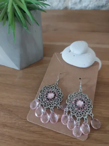 Boucles d'oreilles fantaisie