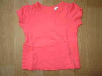 Tee shirt bebe fille 6 mois tex