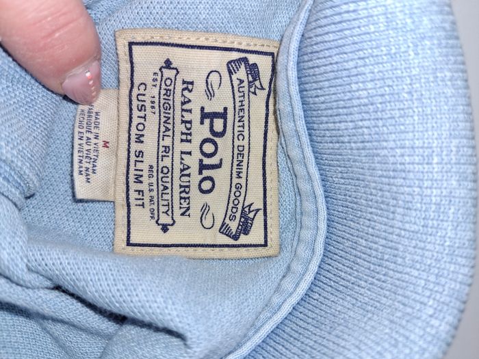 Polo Ralph Lauren - Bleu Clair - Bon état - Taille M - photo numéro 6