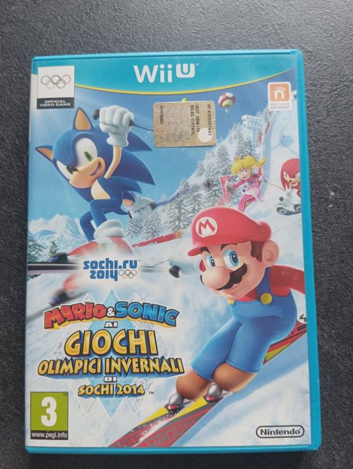 Nintendo - WiiU -  Mario & Sonic aux Jeux olympiques d'hiver de Sotchi 2014