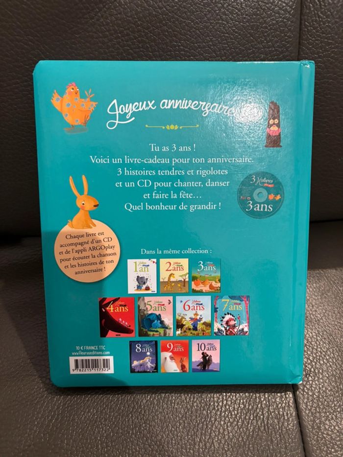 Livre « histoires pour mes 3 ans » - photo numéro 2