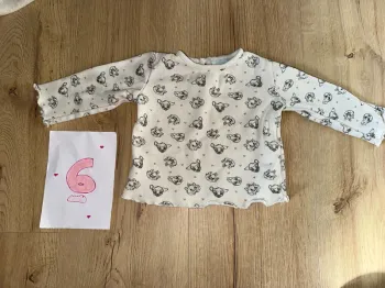 Tee shirt manches longues 6 mois