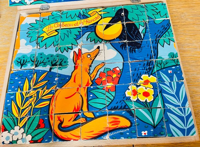 Ancien jeu de cubes Jeu Jura - photo numéro 8